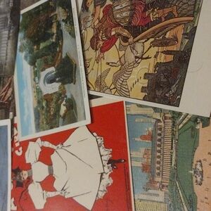 Surprise Postcards (24) Antique, Vintage &/or Modern Un/Cancelled Postcards